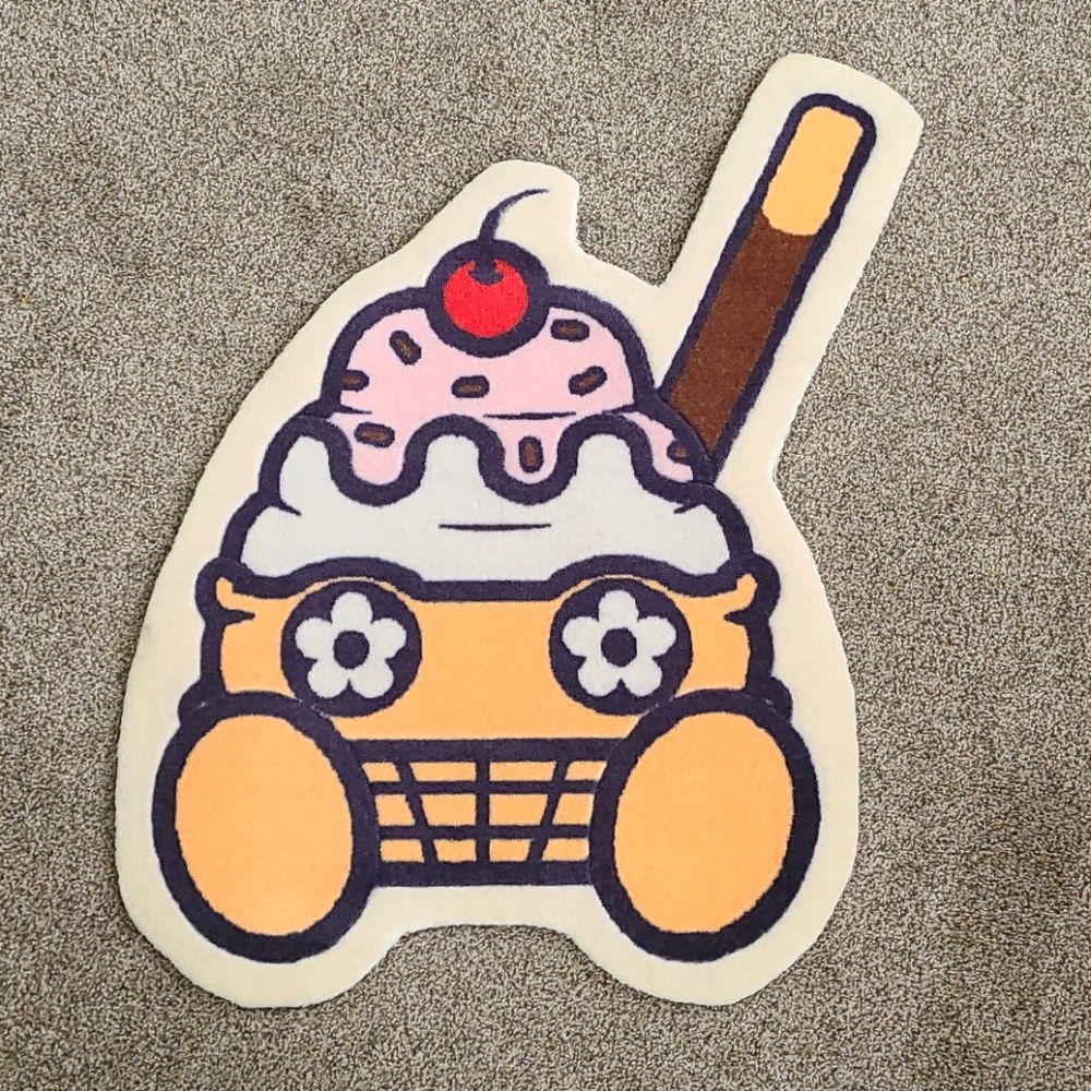 Vandy the pink icecream rug